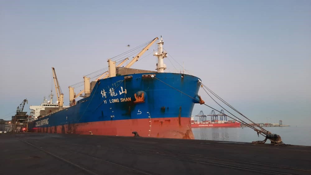 42 000 tons of Sulphur offloaded at the Port of Walvis Bay